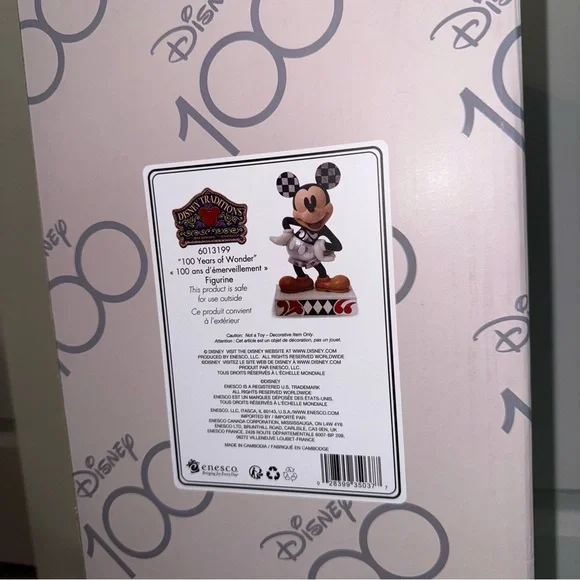 Jim Shore LE Mickey Statue Disney's 100 Year Anniversary - Picture 9 of 10